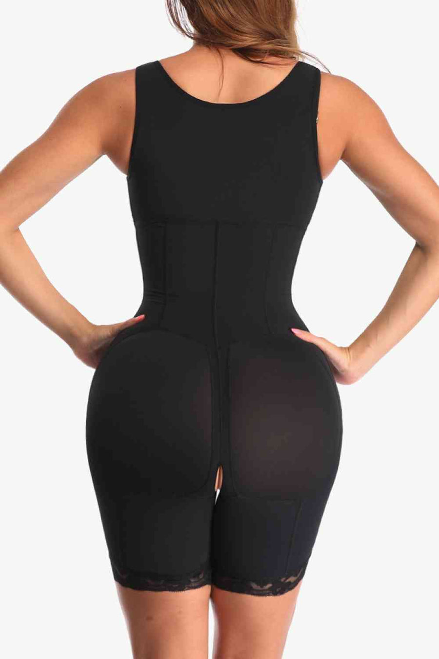 Zip-Up, Lace, Detail Shapewear